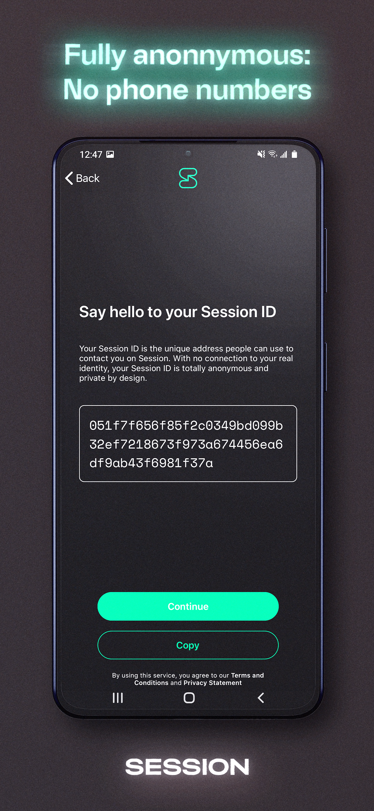 Session screenshot
